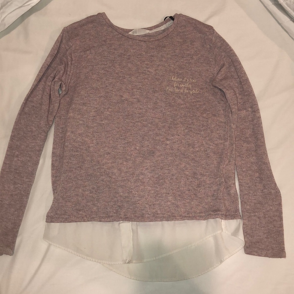H&M long sleeve sweater!